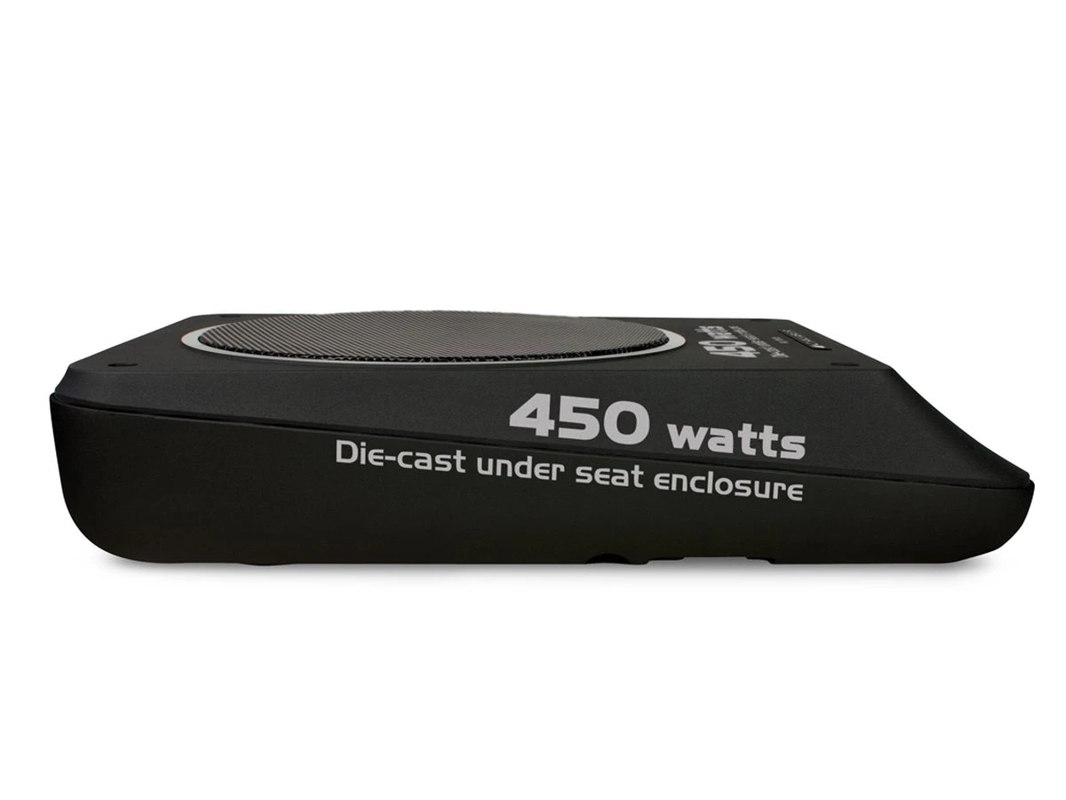 Caliber 8 Inch Subwoofer Auto Underseat Met Versterker En Afstandsbediening 450 Watt 90 Watt RMS (BC109US) 10 Caliber 8 Inch Subwoofer Auto Underseat Met Versterker En Afstandsbediening 450 Watt 90 Watt RMS (BC109US) - Afbeelding 8