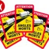 Dode Hoek Sticker - Frankrijk - Vrachtwagen - Camper (5x) | Angles Morts Sticker | Voordeelset -Auto-Onderdelenwinkel 1200x910 3