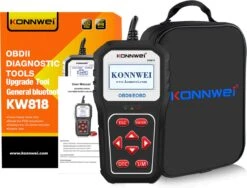 Konnwei KW818 - OBD2 Scanner - Auto Uitleesapparatuur - Storing Verwijderen - IOS/ANDROID - Nederlands