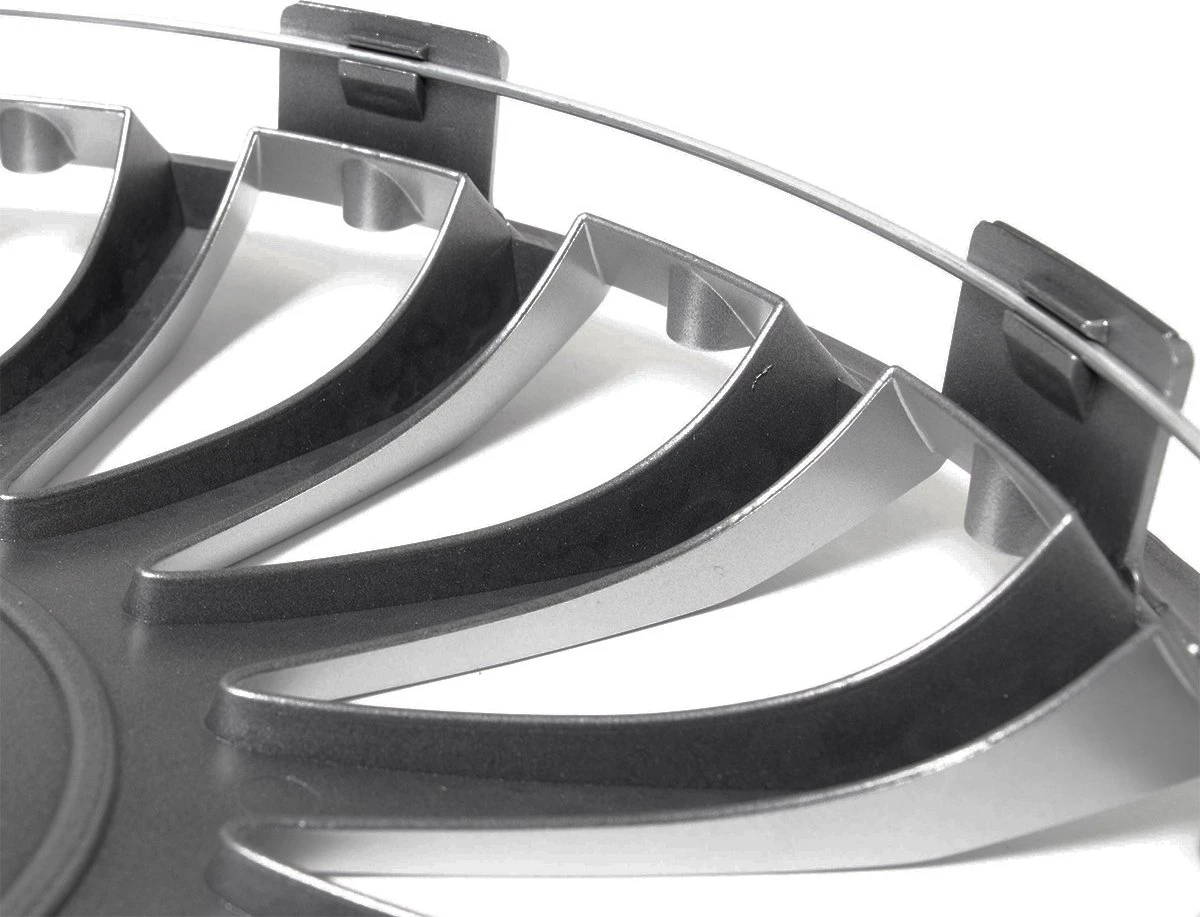 Wieldoppen 14 Inch - GTX Carbon Zwart - 4 Stuks 4 Wieldoppen 14 Inch - GTX Carbon Zwart - 4 Stuks - Afbeelding 2