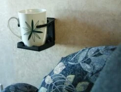 YONO Bekerhouder Inbouw Geschikt Voor Boot - Vrachtwagen - Inklapbaar & Verstelbaar - Auto - Cup Holder - Zwart -Auto-Onderdelenwinkel 1200x918