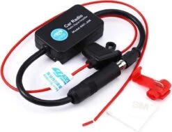 Merkloos Radio Antenne Versterker Camper Auto Boot Bus Autoradio FM AM Signaal Versterker / Booster Rood -Auto-Onderdelenwinkel 1200x919 5