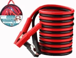 ForDig Startkabels 25 Mm2 / 3.5M / 750A - Incl. Opbergtas - Geschikt Voor Auto / Bus / Tractor / Vrachtwagen / Boot - Start Kabels Met Geïsoleerde Handgrepen - Starthulp Kabel