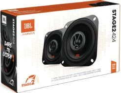 JBL Stage2 424 - Autospeakers - Ø 10 Cm - 2-weg Coaxiaal - 150 Watt - Zonder Grill -Auto-Onderdelenwinkel 1200x928 2