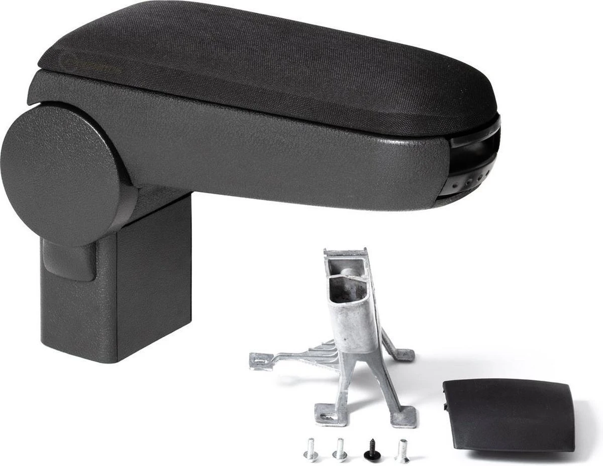 Cargoods Armsteun Geschikt Voor Volkswagen Polo 6R, Polo 6C 2009-2018 - Zwart Stof - Op Maat 3 Cargoods Armsteun Geschikt Voor Volkswagen Polo 6R, Polo 6C 2009-2018 - Zwart Stof - Op Maat