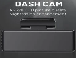 Ossora Dual Dashcam 4K - GPS - Voor- En Achtercamera - Incl Gps Adapter En 64gb Sd Card - 3 Inch Scherm - 170 Graden Hoek - Parkeerstand En Beveiliging -Auto-Onderdelenwinkel 1200x929 2