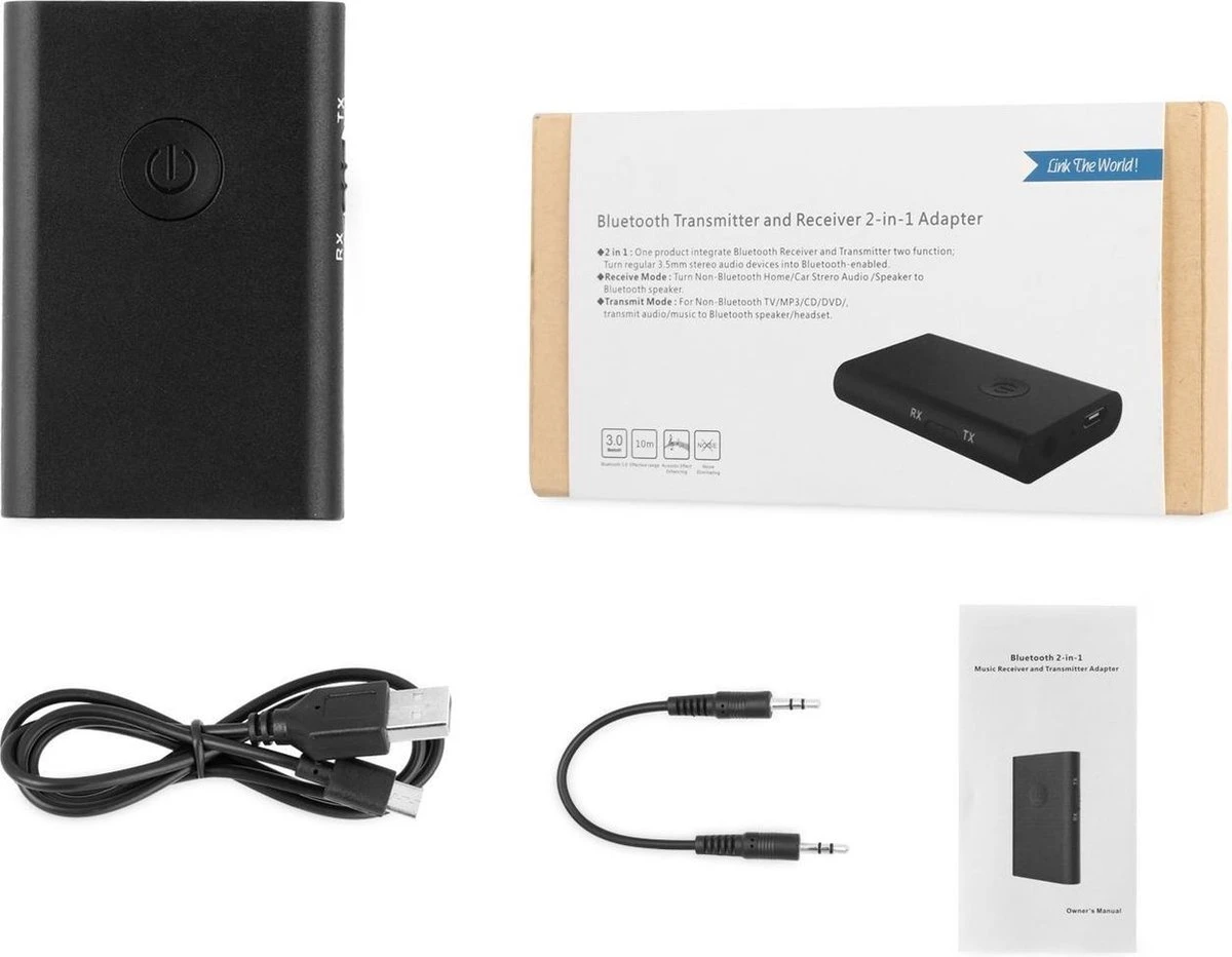 PowerLocus Transmitter Bluetooth En Receiver APTX Codec Voor TV,PS4,Xbox 7 PowerLocus Transmitter Bluetooth En Receiver APTX Codec Voor TV,PS4,Xbox - Afbeelding 5