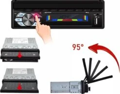 Denago - 1Din Autoradio | Carplay & Android Auto | Klapscherm -Auto-Onderdelenwinkel 1200x944 5