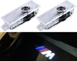 2x BMW M Deur Logo Projector - Portier Voertuigverlichting - BMW 1-3-5-6-7-X-Z Serie