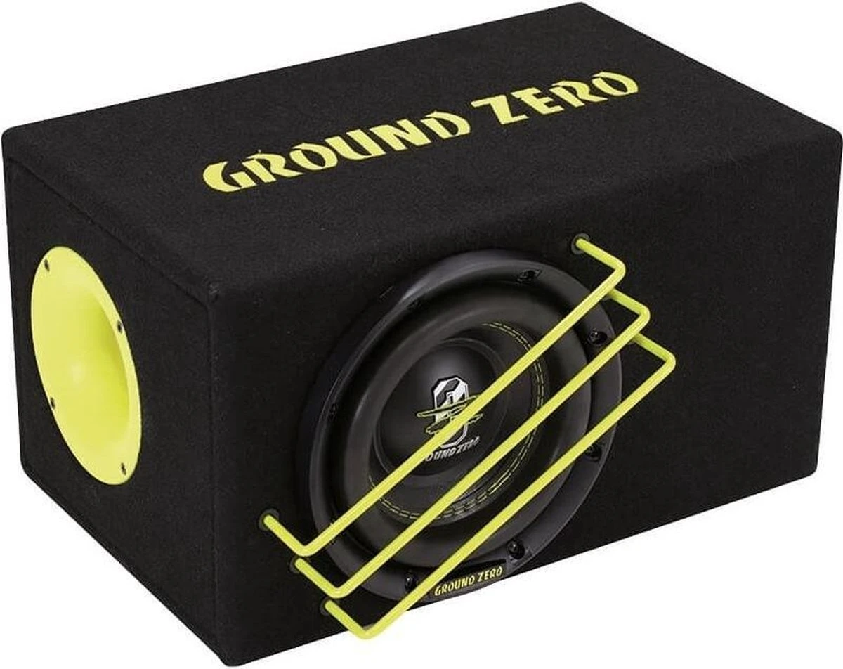 GROUND ZERO GZRB20SPL 1000watt Spl Subwoofer Kist - 2x 2 Ohm Impedantie 3 GROUND ZERO GZRB20SPL 1000watt Spl Subwoofer Kist - 2x 2 Ohm Impedantie