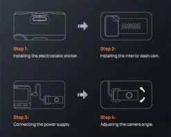 Dashcam-70mai Dash Cam Pro Plus + A500S 1944P Gps Adas Auto Camera 70mai A500S Auto Dvr 24H Parking Ondersteuning Achter Cam 140FOV Auto Recorder -Auto-Onderdelenwinkel 1200x960 54