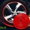 Auto Velg Bescherming/Decoratie Strip Rood 8m -Auto-Onderdelenwinkel 1200x960 59