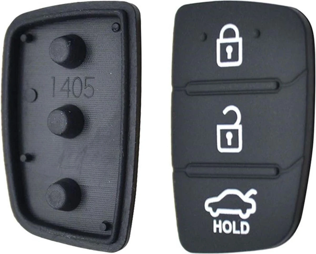 Merkloos Autosleutel Rubber / Pad 3 Knoppen N3B Geschikt Voor Hyundai Sleutel Elantra / Solaris / Tucson / Accent / Santa Fe / Mistra / I20 IX25 I30 Ix35 IX45 / Hyundai Sleutel Behuizing. 8 Merkloos Autosleutel Rubber / Pad 3 Knoppen N3B Geschikt Voor Hyundai Sleutel Elantra / Solaris / Tucson / Accent / Santa Fe / Mistra / I20 IX25 I30 Ix35 IX45 / Hyundai Sleutel Behuizing. - Afbeelding 6
