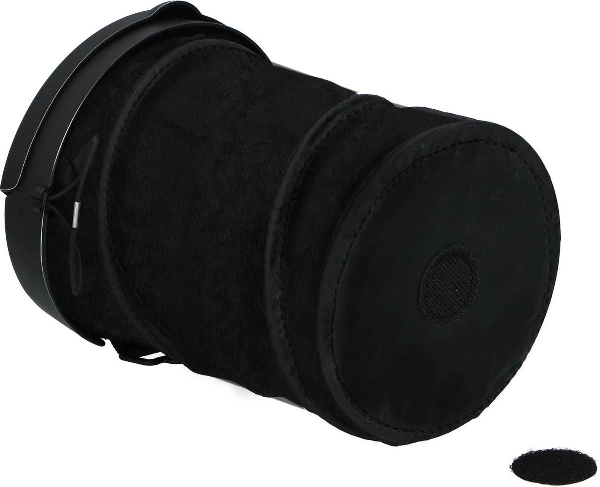 All Ride Auto-Afvalbak - Opvouwbaar - Met Deksel - Aan Dashboard, Hoofdsteunen Of Op De Vloer - Ø 16 Cm 7 All Ride Auto-Afvalbak - Opvouwbaar - Met Deksel - Aan Dashboard, Hoofdsteunen Of Op De Vloer - Ø 16 Cm - Afbeelding 5