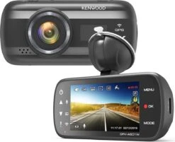 Kenwood DRV-A601W - 16GB 4K DashCam Met Geïntegreerde 3.0" LCD, Wireless Link, GPS & G-sensor - RearCam-input