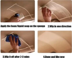 TLVX Interieur Reiniger / Auto Bekleding Reiniger / Schuim Reiniger / Vlekken Verwijderen / 100ml / Auto Stoelen Schoonmaak / Leer En Stof Schoonmaken / Dashboard Schoonmaken / Vlekken Bekleding Verwijderen / All-in One / Effectief! -Auto-Onderdelenwinkel 1200x977