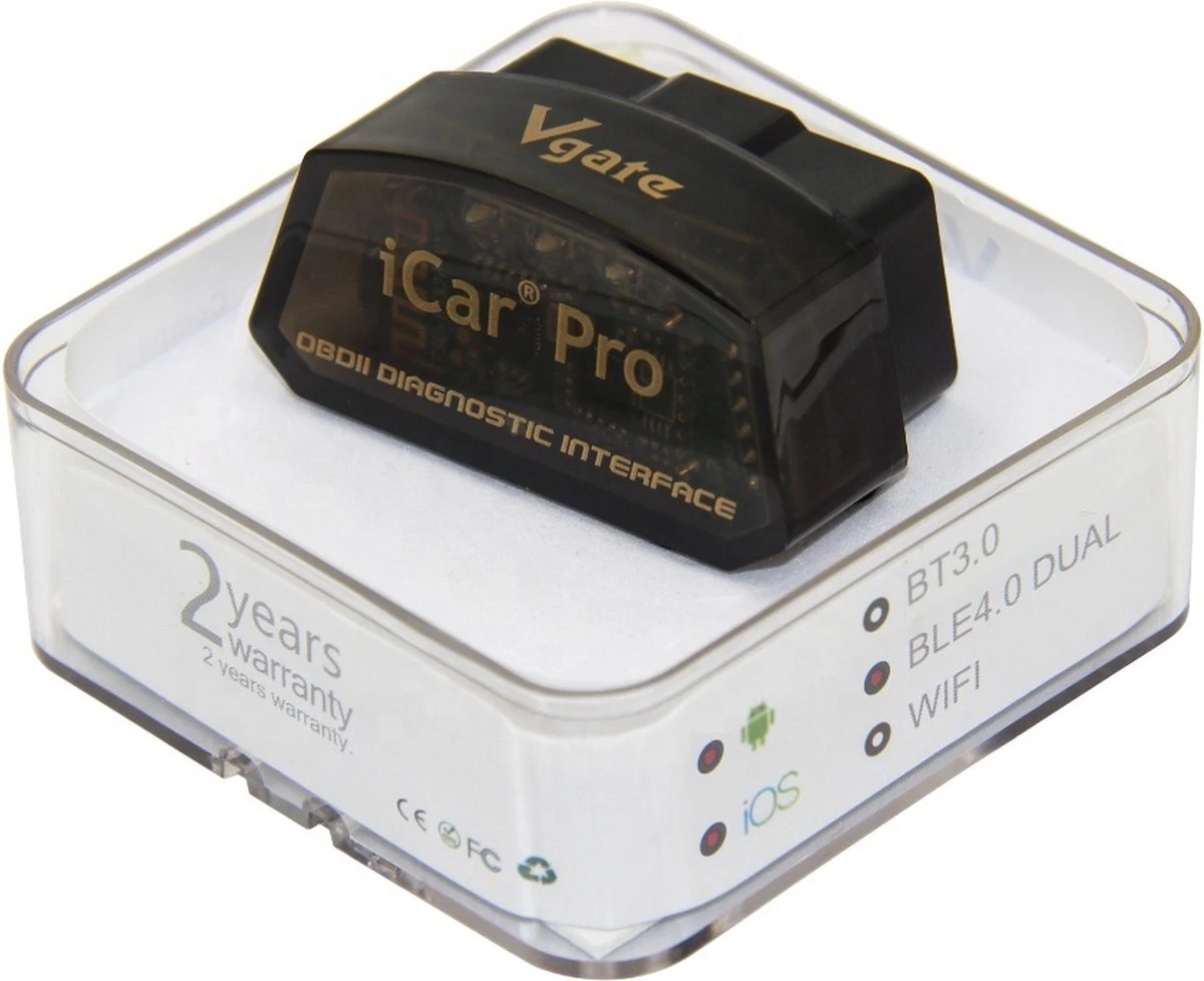 Vgate ICar Pro ELM327 OBD2 Bluetooth 4.0 Interface 7 Vgate ICar Pro ELM327 OBD2 Bluetooth 4.0 Interface - Afbeelding 5