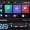 Denago - 1Din Autoradio | Carplay & Android Auto | Klapscherm