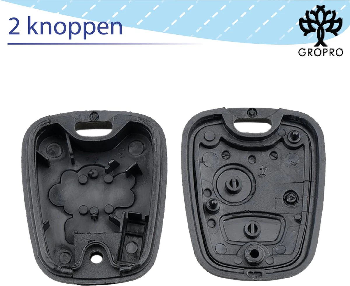 Autosleutelbehuizing - Sleutelbehuizing Auto - Sleutelhoes - Autosleutel - Peugeot, Citroën En Toyota - Gleuf Breed 7 Autosleutelbehuizing - Sleutelbehuizing Auto - Sleutelhoes - Autosleutel - Peugeot, Citroën En Toyota - Gleuf Breed - Afbeelding 5