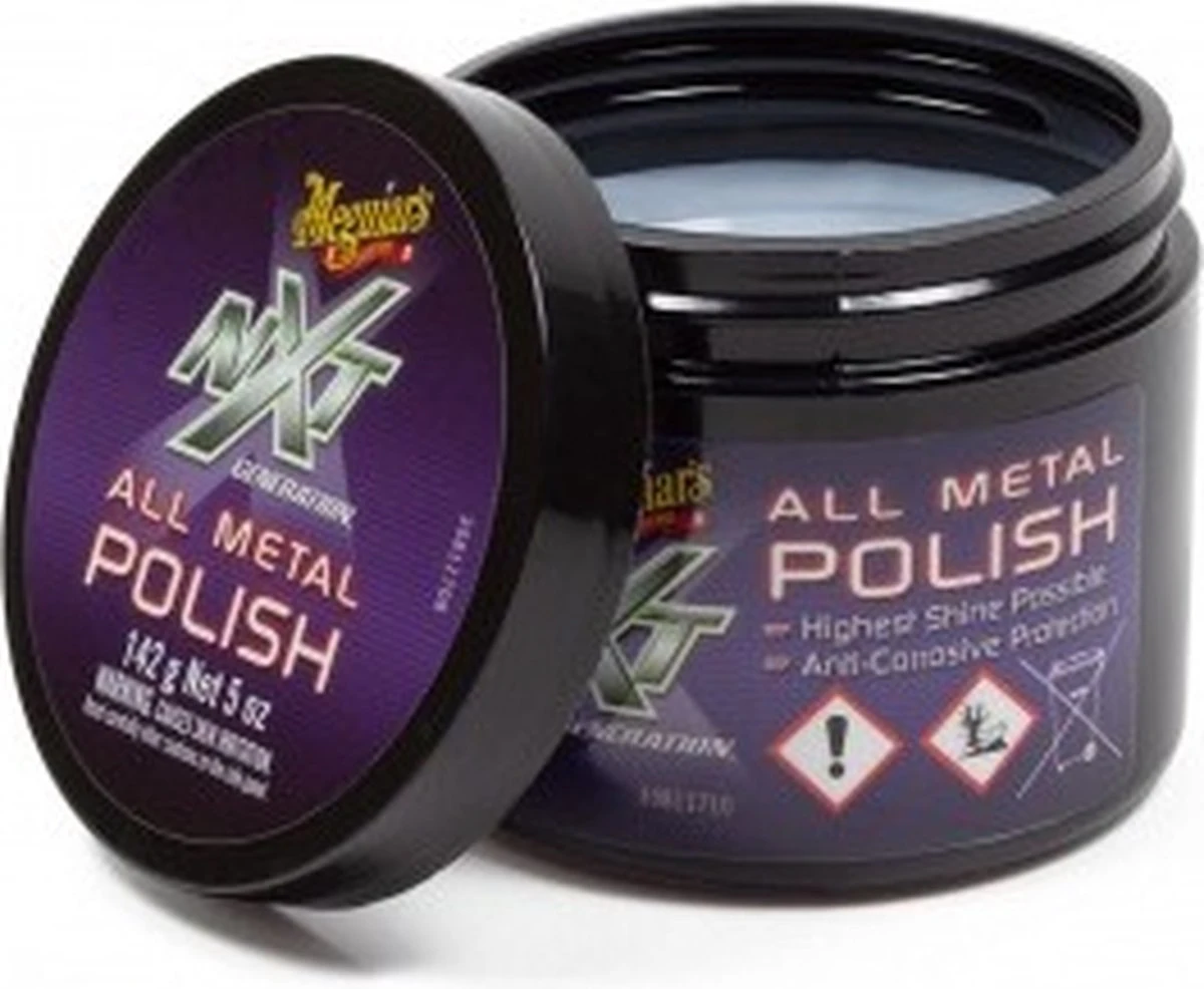 Meguiars G13005 NXT Generation All Metal Polish 142gr 6 Meguiars G13005 NXT Generation All Metal Polish 142gr - Afbeelding 4