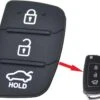 Merkloos Autosleutel Rubber / Pad 3 Knoppen N3B Geschikt Voor Hyundai Sleutel Elantra / Solaris / Tucson / Accent / Santa Fe / Mistra / I20 IX25 I30 Ix35 IX45 / Hyundai Sleutel Behuizing. -Auto-Onderdelenwinkel 1200x987 1