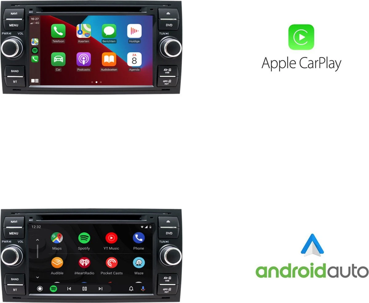 Ford Autoradio | 2003 T/m 2013 | Draadloos Carplay | Android Auto 9 Ford Autoradio | 2003 T/m 2013 | Draadloos Carplay | Android Auto - Afbeelding 7