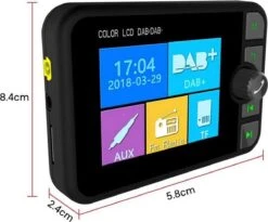 Auto DAB / DAB + Radioadapter 2,4 "LCD Bluetooth FM-zender Handsfree Bellen Carkit MP3-speler Muziekontvanger, Draagbare Digitale Radio Met USB-poort / SD-kaart / AUX-uitgang / DAB-antenne 19 Auto DAB / DAB + Radioadapter 2,4 "LCD Bluetooth FM-zender Handsfree Bellen Carkit MP3-speler Muziekontvanger, Draagbare Digitale Radio Met USB-poort / SD-kaart / AUX-uitgang / DAB-antenne -Auto-Onderdelenwinkel 1200x996 9