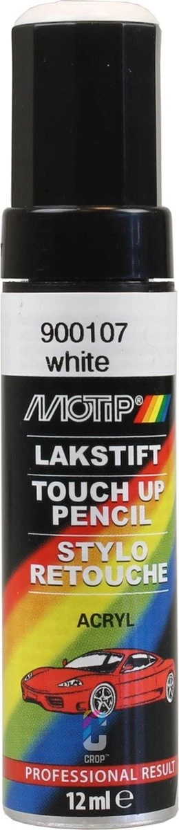 Motip 900107 - Auto Lakstift - Wit - 12 Ml 6 Motip 900107 - Auto Lakstift - Wit - 12 Ml - Afbeelding 4