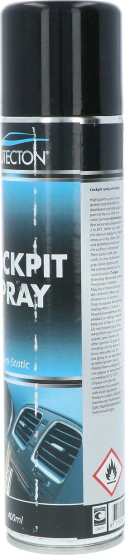 Protecton ‘Cockpit Spray' Antistatisch 400 Ml -Auto-Onderdelenwinkel 273x1200