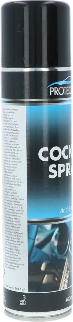 Protecton ‘Cockpit Spray' Antistatisch 400 Ml -Auto-Onderdelenwinkel 275x1200 3