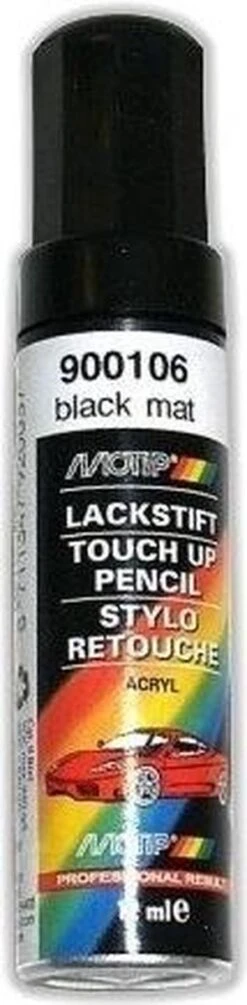 MOTIP LAKSTIFT MAT ZWART 900106 -Auto-Onderdelenwinkel 295x1200