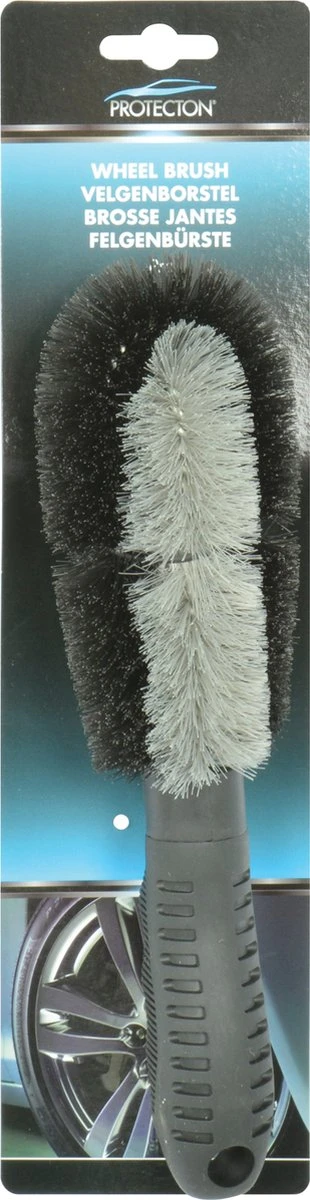 Protecton Velgenborstel 27 Cm Kunststof Zwart/grijs 7 Protecton Velgenborstel 27 Cm Kunststof Zwart/grijs - Afbeelding 5