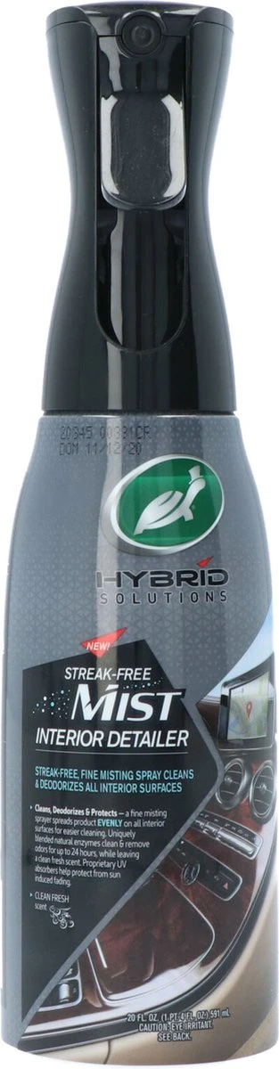 Turtle Wax Hybrid Solutions Interior Detailer Spray 591ml 4 Turtle Wax Hybrid Solutions Interior Detailer Spray 591ml - Afbeelding 2