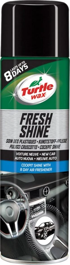 Turtle Wax 52863 GL Fresh Shine New Car 500ml | Kunststof Reiniger Auto | Interieurreiniger -Auto-Onderdelenwinkel 321x1200 2