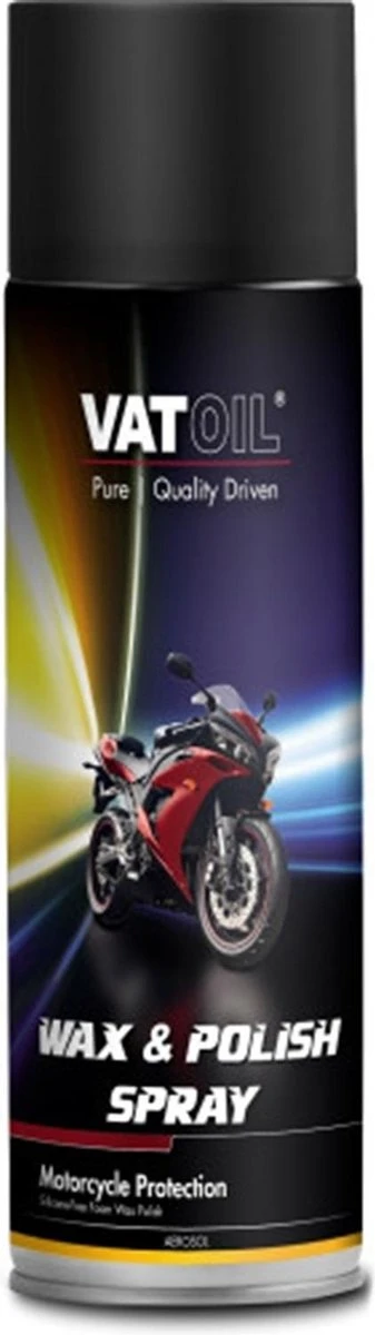 Vatoil Poetsspray Motorcycle Wax & Polish 500 Ml (50509) 3 Vatoil Poetsspray Motorcycle Wax & Polish 500 Ml (50509)