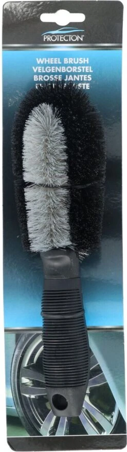 Protecton Velgenborstel 27 Cm Kunststof Zwart/grijs