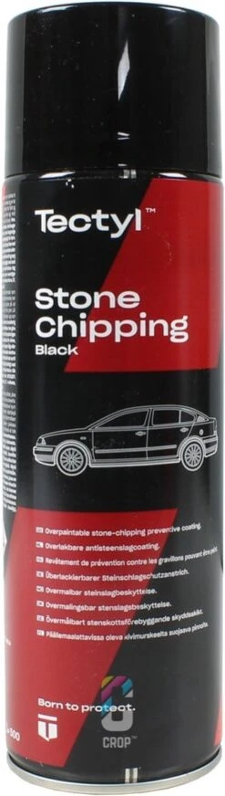 Valvoline Tectyl Stone Chipping Zwart 500ml -Auto-Onderdelenwinkel 340x1200