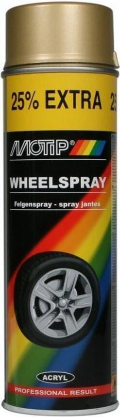 MoTip Velgenlak GOUD Spuitbus 500ml