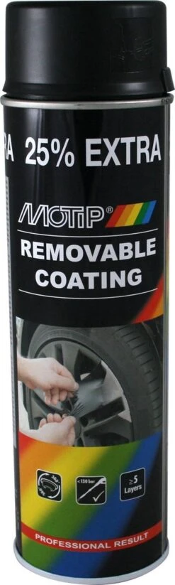MoTip Plastidip MAT ZWART Spray 500ml
