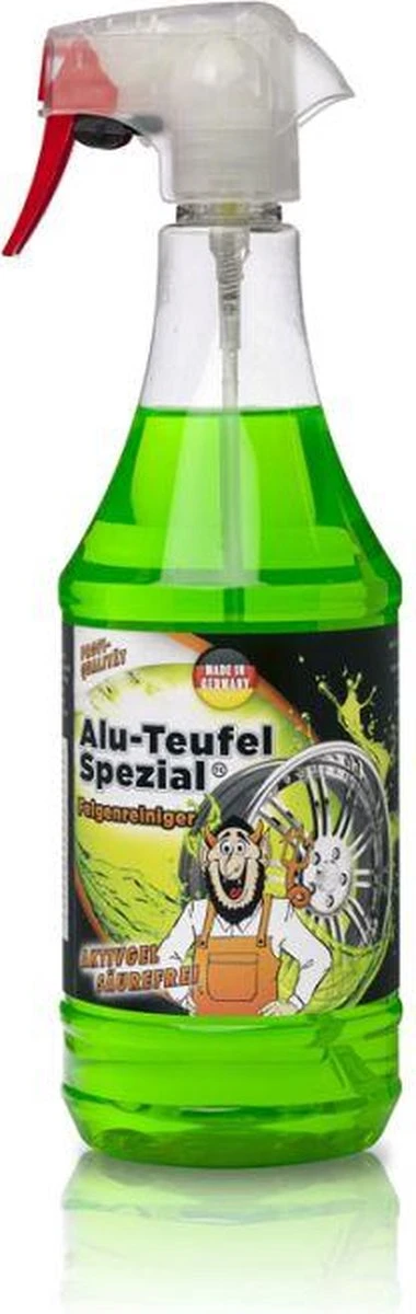 Alu-Duivel Speciaal Velgenreiniger - Groen - 1000ml - Testwinnaar! 5 Alu-Duivel Speciaal Velgenreiniger - Groen - 1000ml - Testwinnaar! - Afbeelding 3