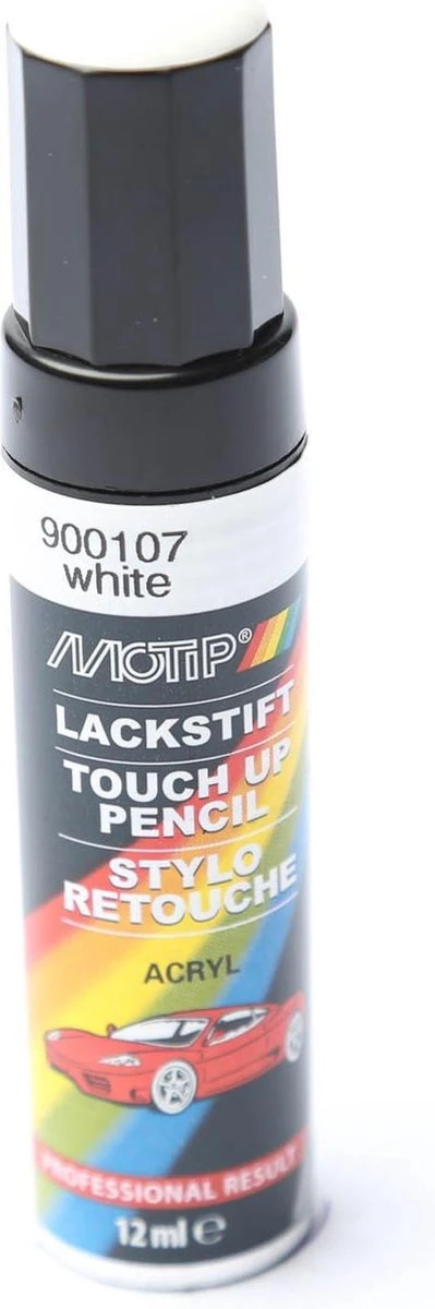 Motip 900107 - Auto Lakstift - Wit - 12 Ml 3 Motip 900107 - Auto Lakstift - Wit - 12 Ml