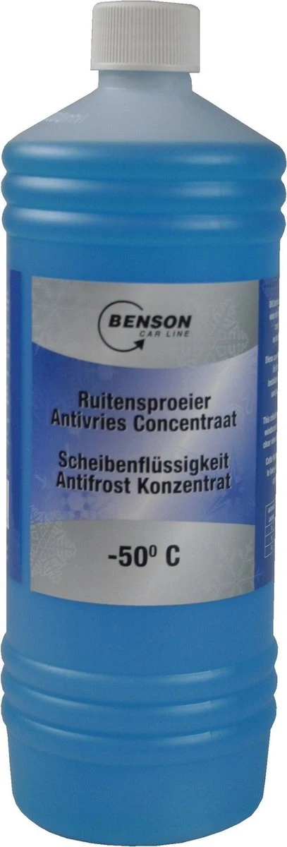 Ruitensproeiervloeistof - Ruitsproeier Anti-vries - IJsvrij - Concentraat 1L - Tot -50 3 Ruitensproeiervloeistof - Ruitsproeier Anti-vries - IJsvrij - Concentraat 1L - Tot -50