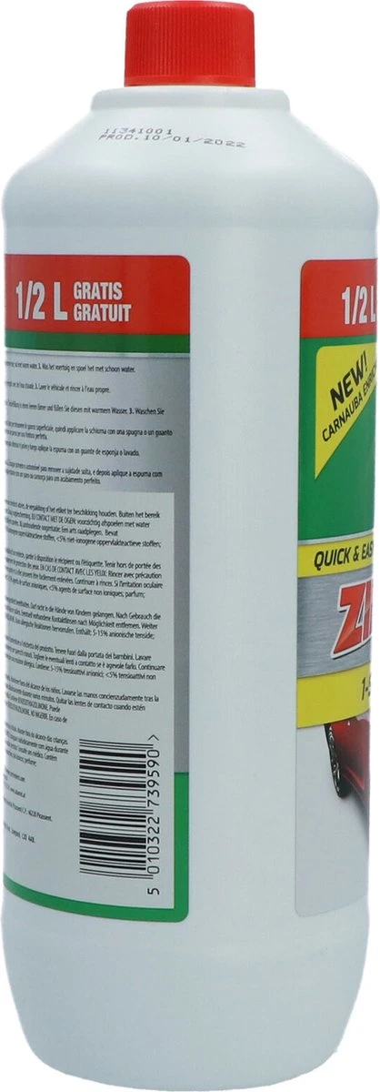 Turtle Wax 52880 Zip Wax Autoshampoo - 1,5 Liter 15 Turtle Wax 52880 Zip Wax Autoshampoo - 1,5 Liter - Afbeelding 13