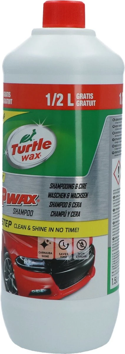 Turtle Wax 52880 Zip Wax Autoshampoo - 1,5 Liter 8 Turtle Wax 52880 Zip Wax Autoshampoo - 1,5 Liter - Afbeelding 6