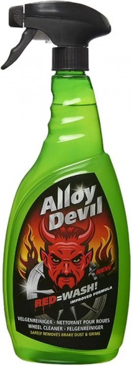 Alloy Devil Alloy Devil Velgenreiniger Extreem Krachtig - 1 Liter 11 Alloy Devil Alloy Devil Velgenreiniger Extreem Krachtig - 1 Liter - Afbeelding 9