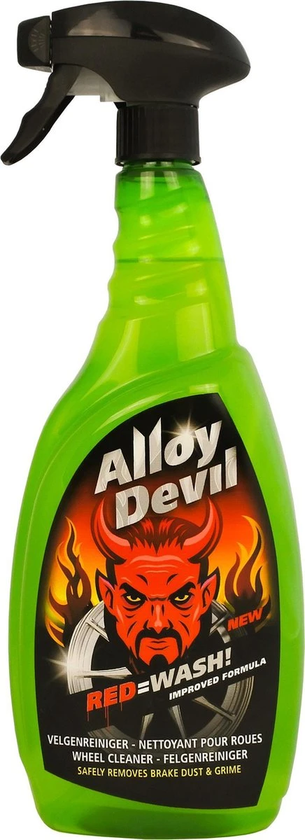 Alloy Devil Alloy Devil Velgenreiniger Extreem Krachtig - 1 Liter 3 Alloy Devil Alloy Devil Velgenreiniger Extreem Krachtig - 1 Liter