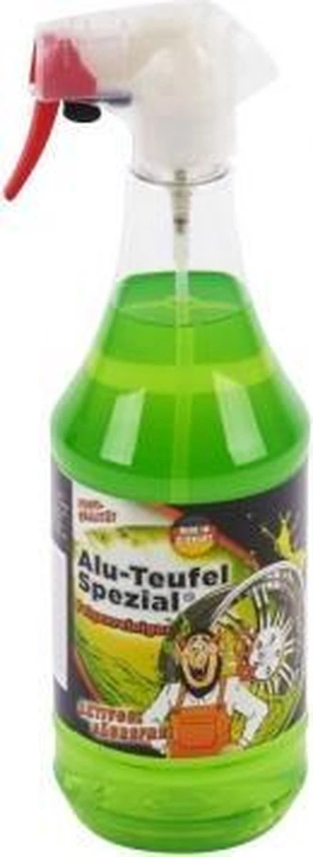 Alu-Duivel Speciaal Velgenreiniger - Groen - 1000ml - Testwinnaar! 6 Alu-Duivel Speciaal Velgenreiniger - Groen - 1000ml - Testwinnaar! - Afbeelding 4