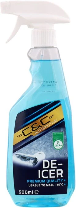 3-pack De-Icer - Premium - Antivries Spray - Ruitenontdooier - 1,5 L - De Icer Krachtig - Anti Vries - Set Van 3