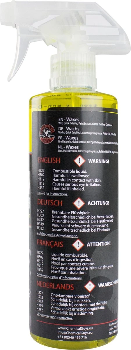 Chemical Guys Innerclean Interior Quick Detailer Protectant 473ml 4 Chemical Guys Innerclean Interior Quick Detailer Protectant 473ml - Afbeelding 2