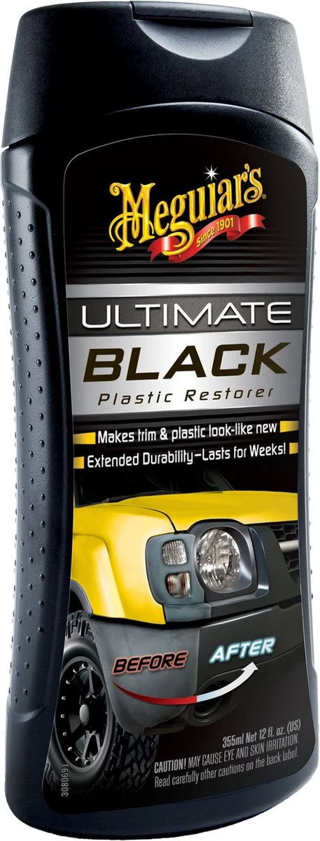 Meguiars G15812 Ultimate Black Kunststofreparatie - Cockpitspray - 355ml 4 Meguiars G15812 Ultimate Black Kunststofreparatie - Cockpitspray - 355ml - Afbeelding 2